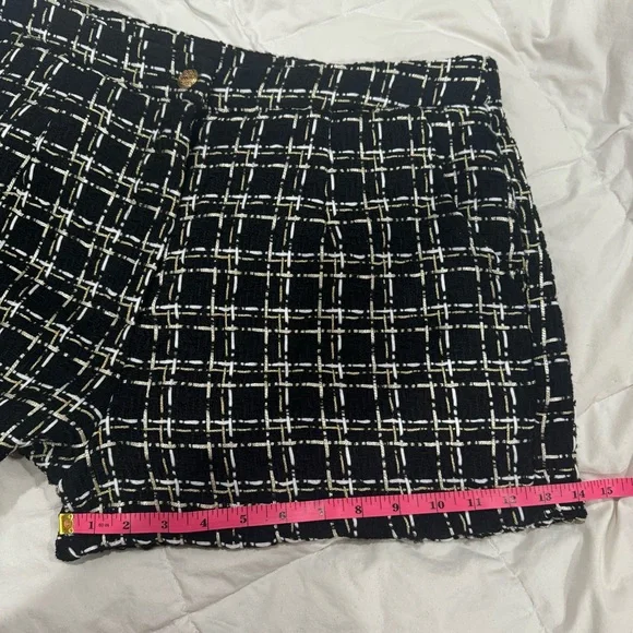 Wide‎ Leg Tweed Shorts | SHEIN - Picture 8 of 8